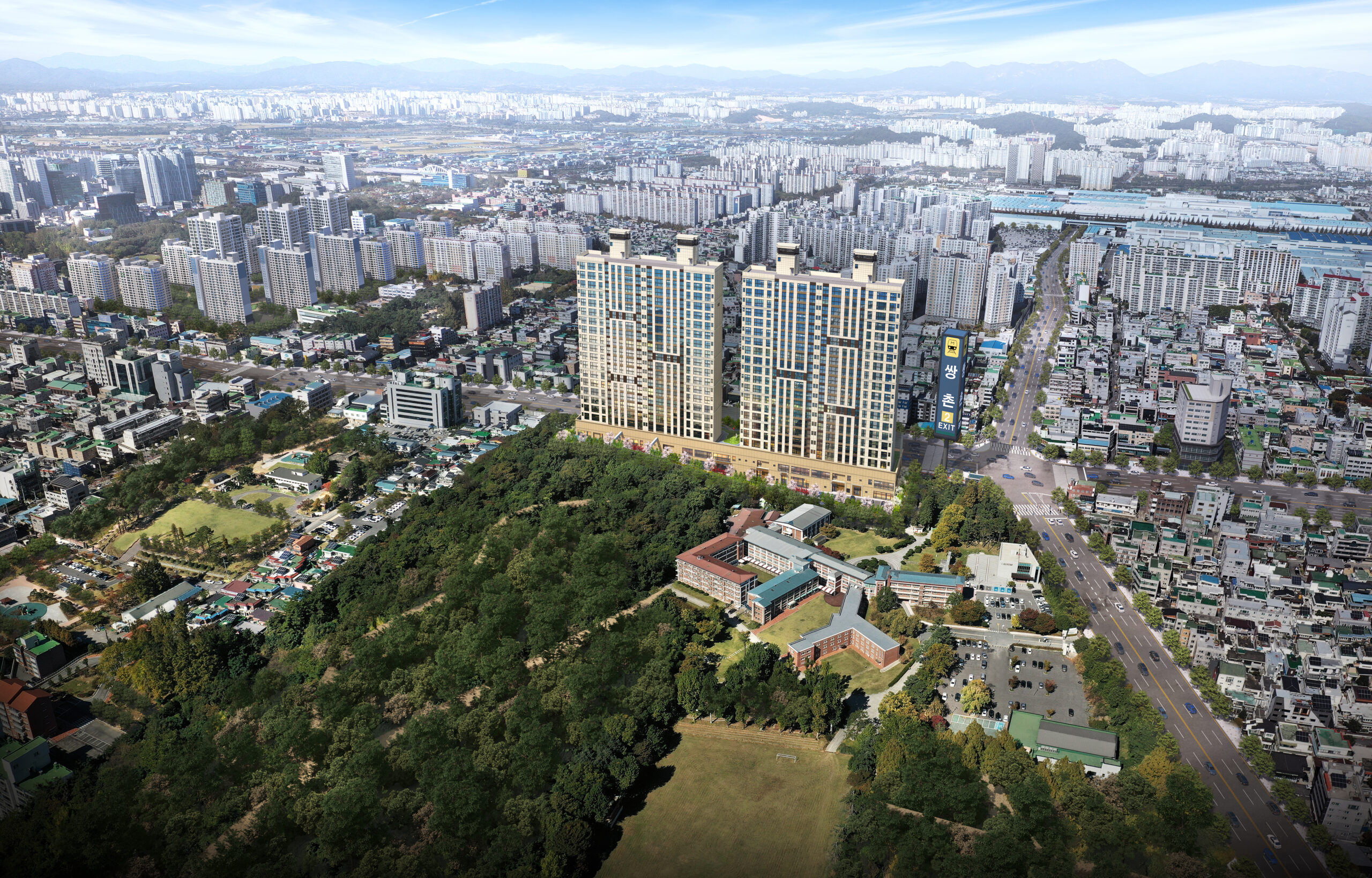 상무 더로제 위치도